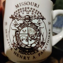 1984 Missouri Senator Henry A. Panethiere Coffee Mug 