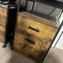 File cabinet/Night stands (2)