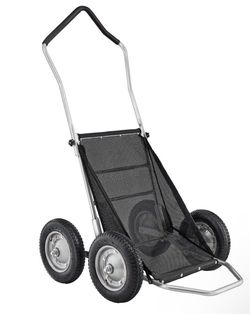 Game Carts for Hunting, 500LBS Deer Cart Game Hauler, Heavy-Duty Crawler Cart, All-Terrain Folding Deer Hauling with Shock-Absorbing Tires, Utility Ge
