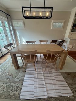 Plank + Beam Dining Table – Light Wood