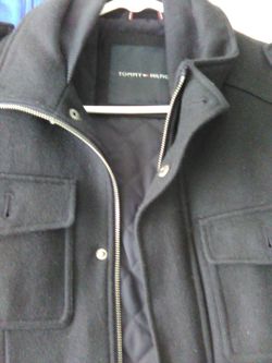 Beautiful Tommy Hilfiger button zip up and button medium jacket