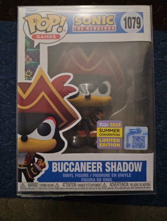 Funko Pop protector Buccaneer Shadow SDCC shared Exclusive