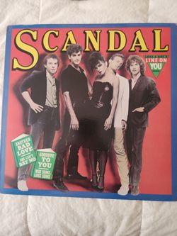 Scandal Loves Got A Line On You Vintage Vinyl DJ COPY NEVER PLAYED