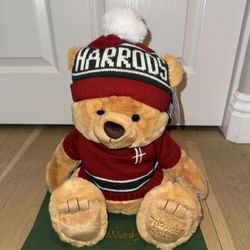 Harrod’s Christmas Bear  2023 Ethan Teddy Bear Plush 