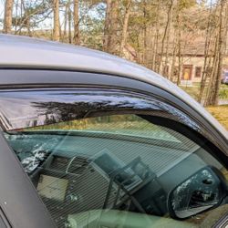  WeatherTech rain guards set for 2008 - 2013 Toyota Highlander