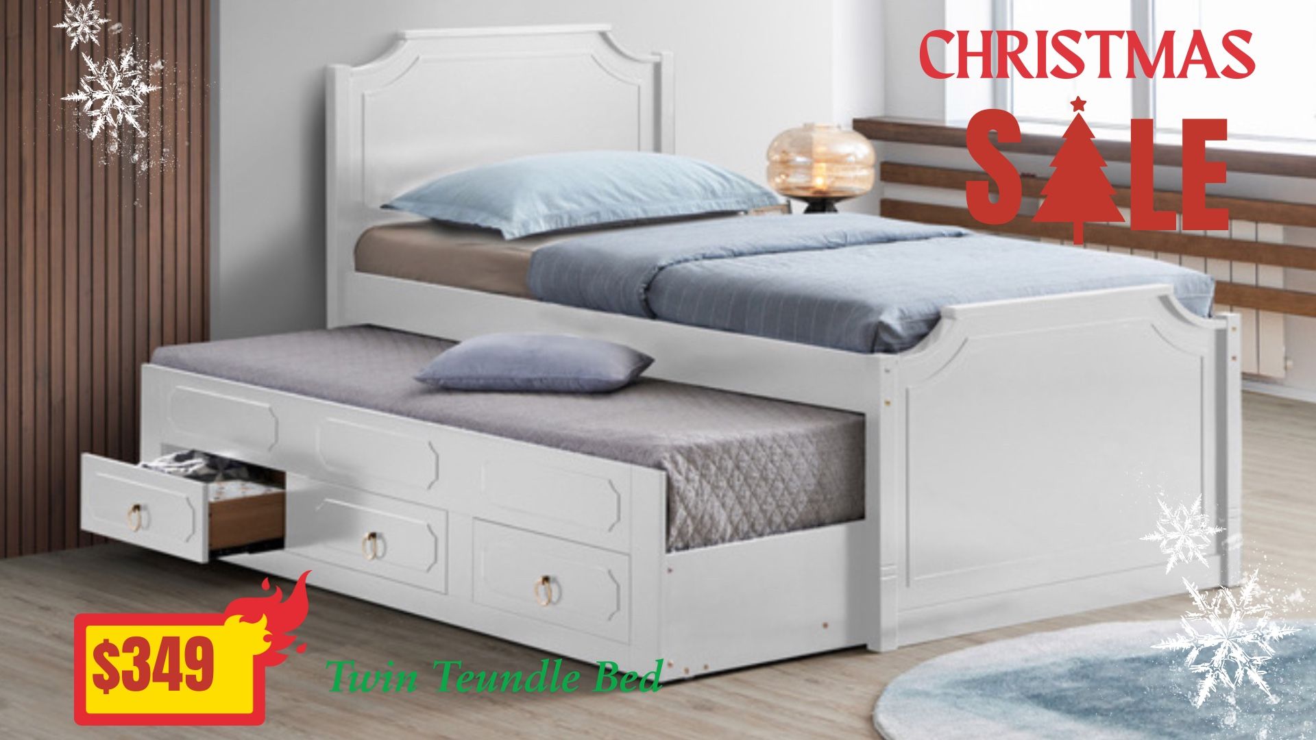 Twin Trundle Bed Frame