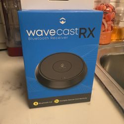 Paww WaveCast RX Bluetooth Receiver Stream Music to Any audio System  - NEW!