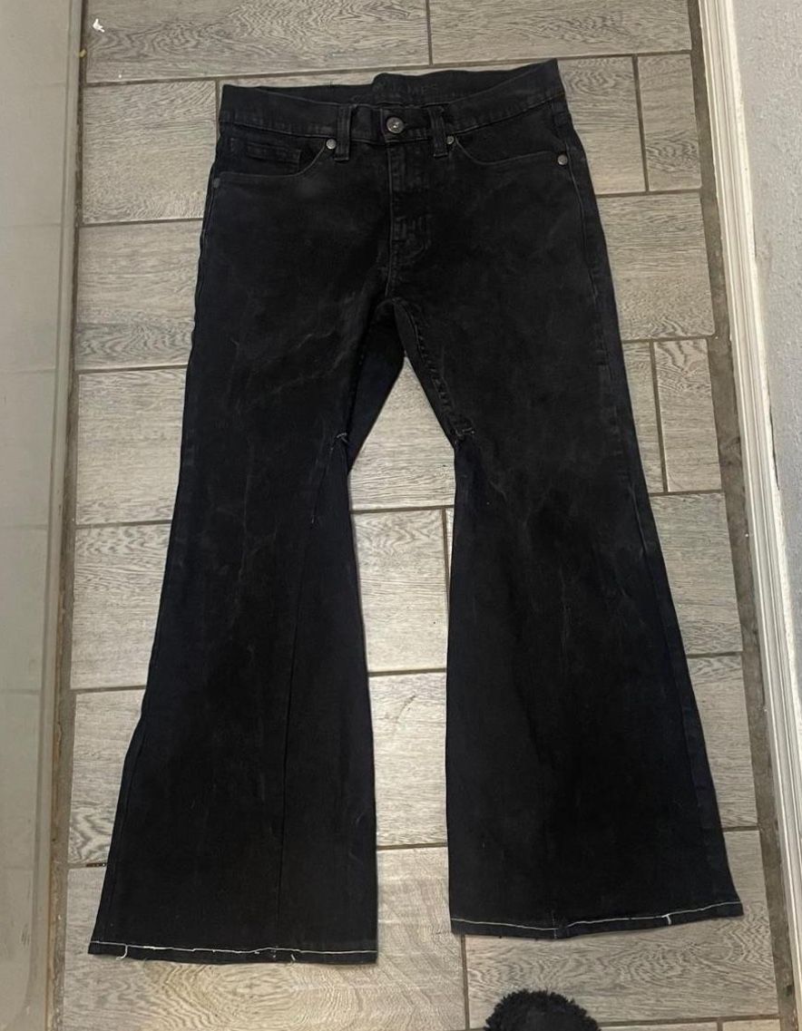 Black baggy jeans