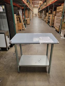 36" NSF Stainless Steel Table HN-T-2436-SB