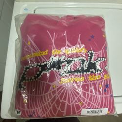 Pink Spider Hoodie 
