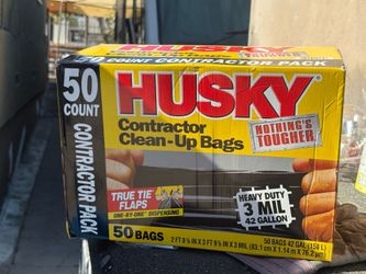 Husky heavy duty bags