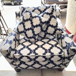 Solid Wood Accent Armchair - Priced To Sell