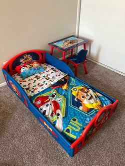 Toddler Bed & Desk
