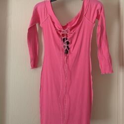 Pink Summer Dress XL