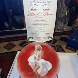 Marilyn Monroe Collectible Plate