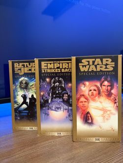 Star war vhs episode 4-6 and episode 1