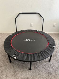 FirstE Mini Fitness Trampoline with Handlebar
