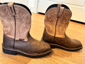 Wolverine Men’s Rancher Waterproof Steel Toe  Boot – Size 9.5 EW