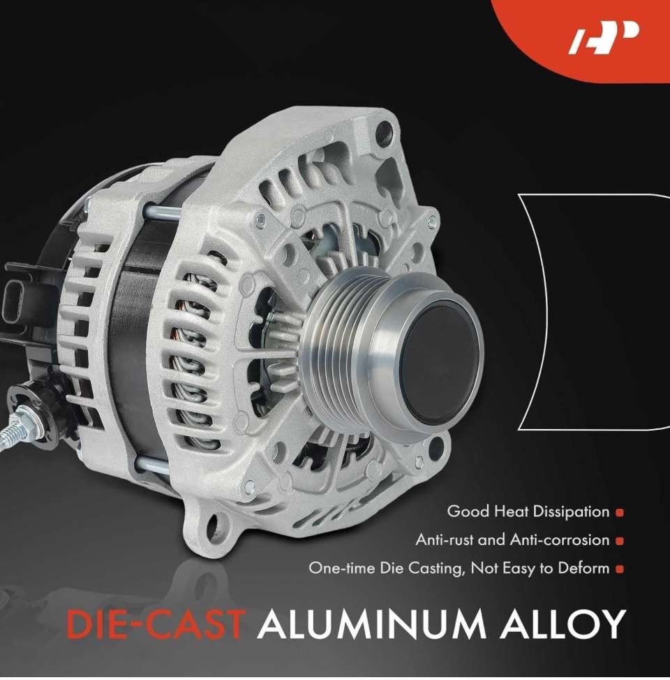 A-Premium 170A Alternator Compatible with Chevy Silverado 1500 14-18, Tahoe 15-19, Camaro, Suburban