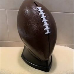The Football Coin Bank Statue