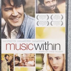 Music Within DVD Movie Show Sheen Livingston George Love Movie