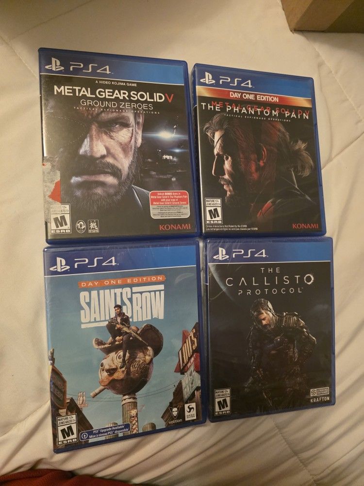 PS4 GAMES