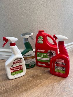 Pet Mess Cleaning Bundle - Nature's Miracle, Rug Doctor, Vet's Best
