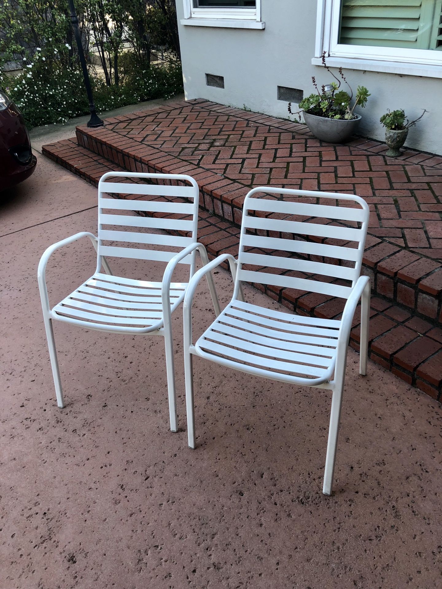 CB2 outdoor chairs