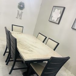 Marble Dinning Table 