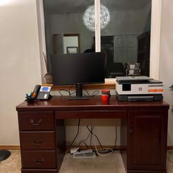 Office Table - Wood Like New New For 235 On Amazon 