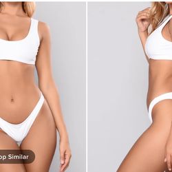 Large White Bikini Ser