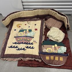 Baby Crib Bed Set 5 Piece