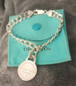 Tiffany & Co. Sterling Silver Charm Bracelet