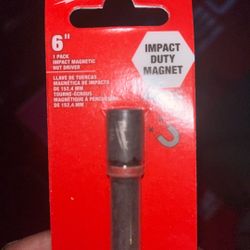 6” Impact Magnet Nut Driver 