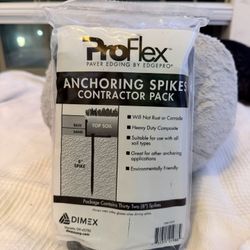 ProFlex 8" Landscape Anchoring Spikes - 32 Pack (New)