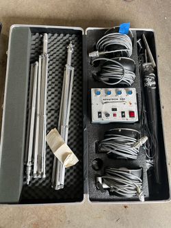 Novatron 500 Plus High Efficiency Studio Strobes 3 Light Travel Case