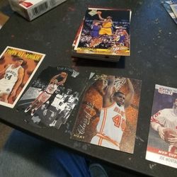 Foot Ball Cards And Basketball  Cards And Baseball  Cards 
