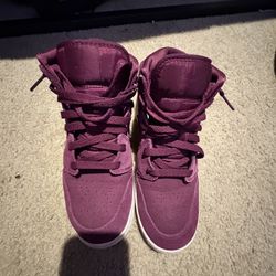 Burgundy Jordan 1 Mid