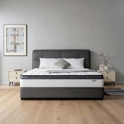 S19 $120 Queen Mattress,12 Inch Queen Size Mattress in a Box, Medium Firm