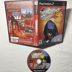 PS2 PLAYSTATION TEKKEN 4 BLACK LABEL CIB COMPLETE SONY 
