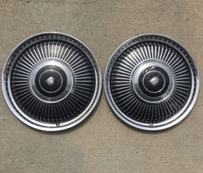 Mercury Comet Hubcaps (2)