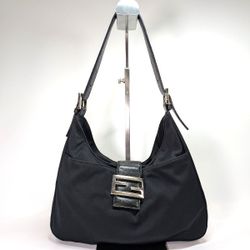 Fendi Mamma Baguette Shoulder Bag 