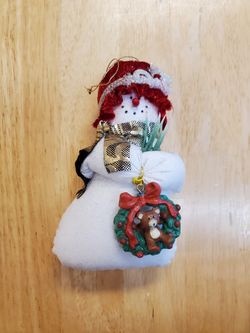 Snow Woman Ornament 