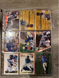 Ken Griffey Jr binder