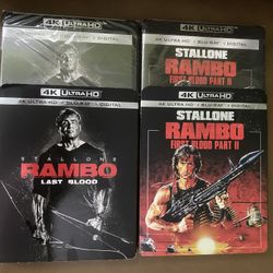 Rambo First Blood Rambo Last Blood 4K UHD + Blu Ray