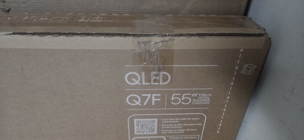 55 Inch QLED Samsung Q7F Smart TV 4K UHD New In The Box 2025 Model.