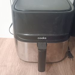Cooks 6 Quart Air Fryer Touchscreen