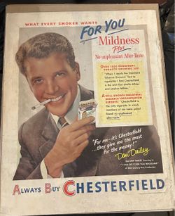 1951 Chesterfield Cigarettes magazine advertisement
