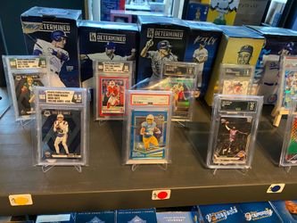 Huge Giant Cards sale going on right now Graded and Raw Cards 100’s of cards