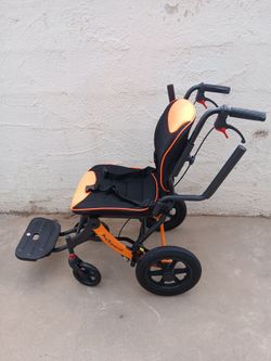 Pro Traverse Transport Wheelchair Lightweight Foldable Like New